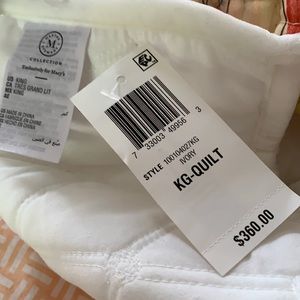 Martha Stewart velvet quilt